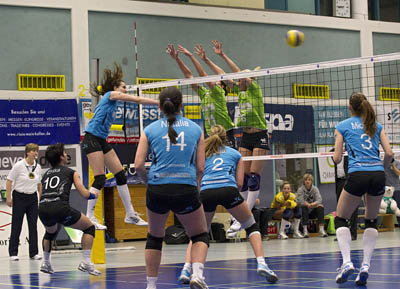 Volleyball: VC Wiesbaden - USC Münster