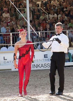 Joanne Eccles (GBR) 1. Platz - Longe: John Eccles