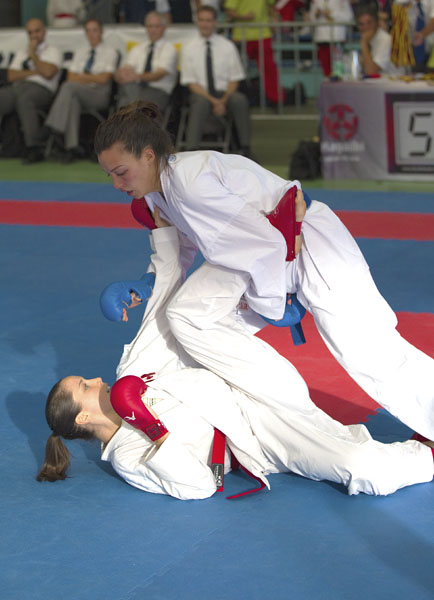 Karate - German Open 2012 - Kumite & Kata der Frauen