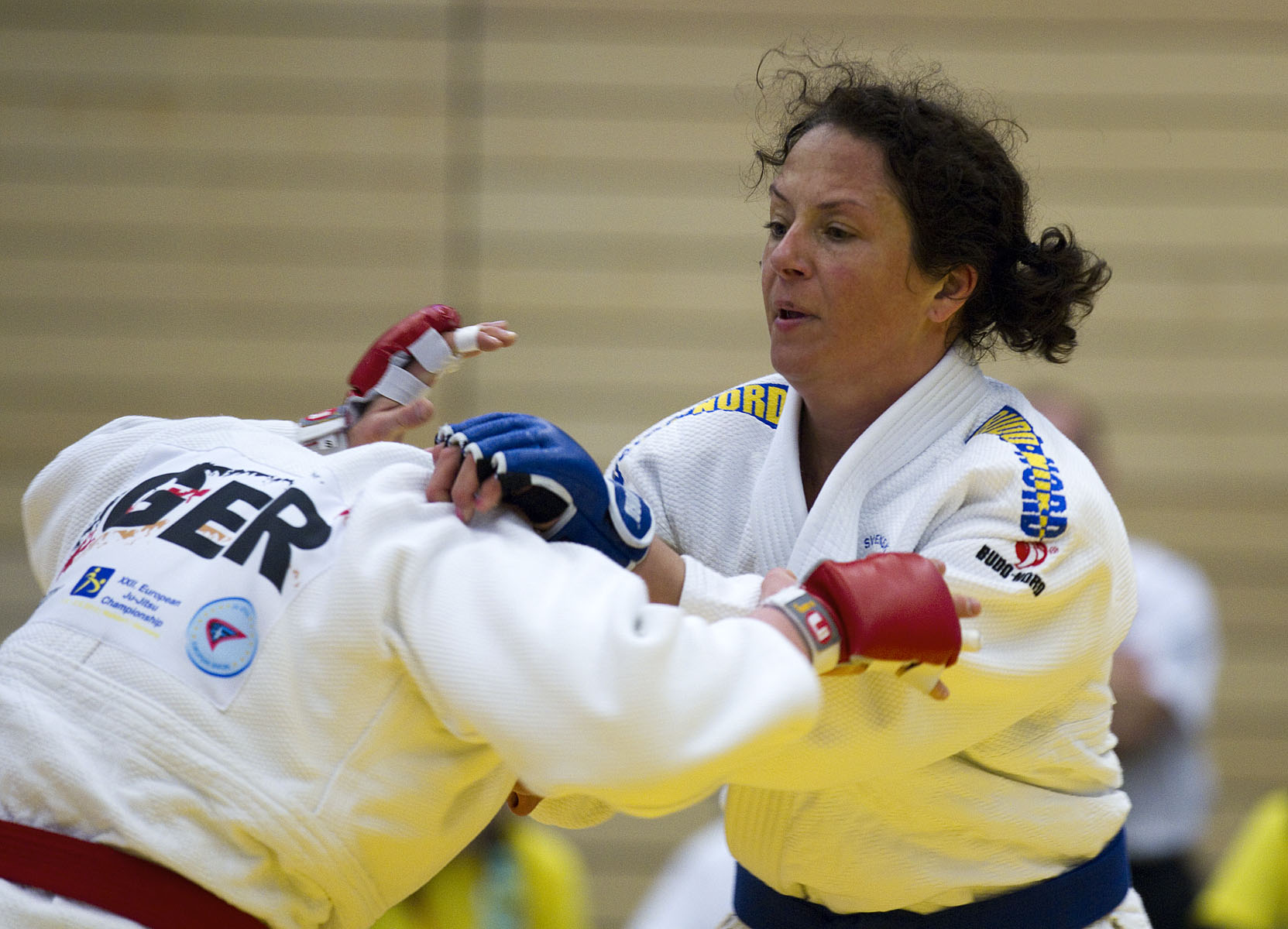 Ganz wichtig beim Jiu-Jitsu: Niemals kopflos agieren !